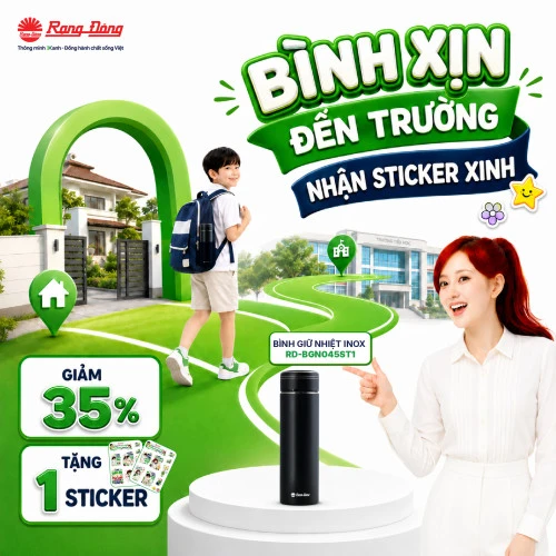Bình giữ nhiệt inox RD-BGN045ST1